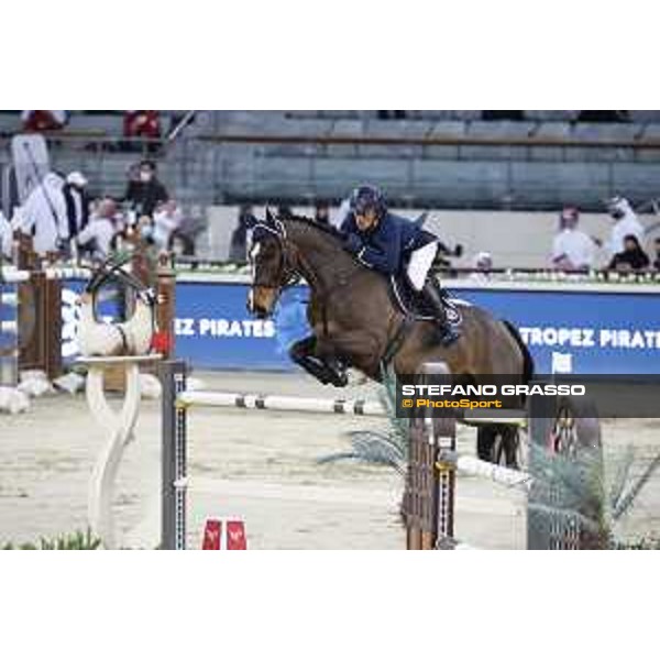 GCL of DOHA - Round 2 - Team St Tropez Pirates - Olivier Robert (FRA) on Vivaldi Des Meneaux - DOHA, Al Shaqab - 6 March 2021 - ph.Stefano Grasso/GCL