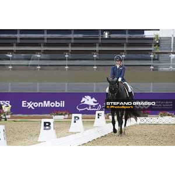 CHI of DOHA - CPEDI3* Grade IV - Lotte Krijnsen (NED) on Rosenstolz - DOHA, Al Shaqab - 25 February 2021 - ph.Mario Grassia/CHI Al Shaqab 2021