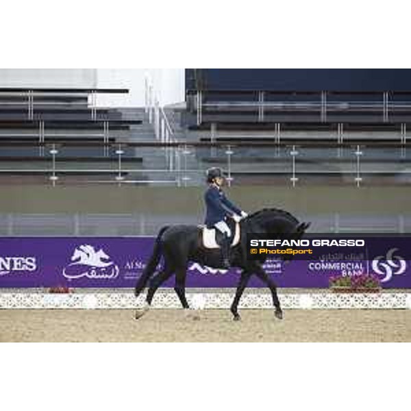 CHI of DOHA - CPEDI3* Grade IV - Lotte Krijnsen (NED) on Rosenstolz - DOHA, Al Shaqab - 25 February 2021 - ph.Mario Grassia/CHI Al Shaqab 2021