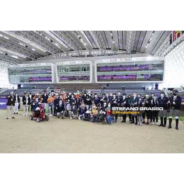 CHI of DOHA - CPEDI3* INDIVIDUAL CHAMPIONSHIP TEST - Prize giving ceremony - DOHA, Al Shaqab - 26 February 2021 - ph.Stefano Grasso/CHI Al Shaqab 2021