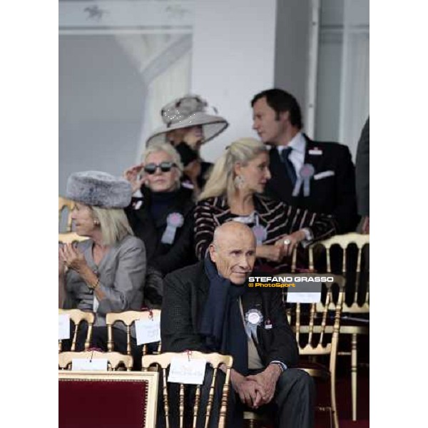 Antoine Bernheim, Generali President pictured at Longchamp Paris Longchamp, 4th october 2009 ph. Stefano Grasso