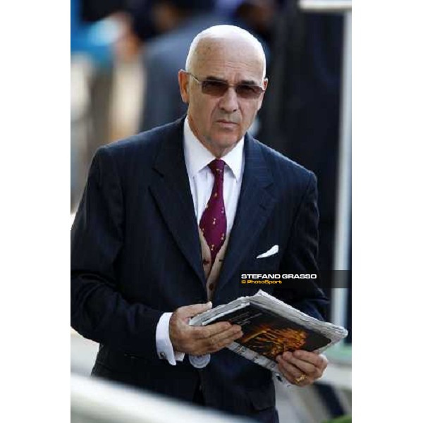 trainer Alain de Royer Dupr pictured at Longchamp Paris Longchamp, 4th oct. 2009 ph. Stefano Grasso