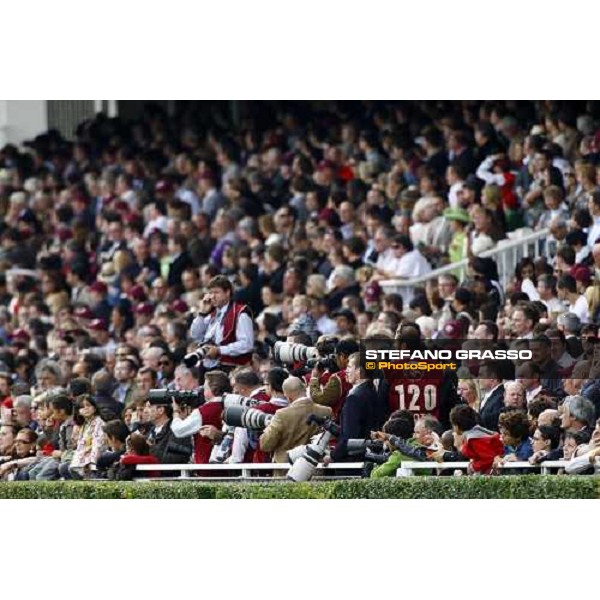 photographers at Longchamp Paris Longchamp, 4th oct. 2009 ph. Stefano Grasso