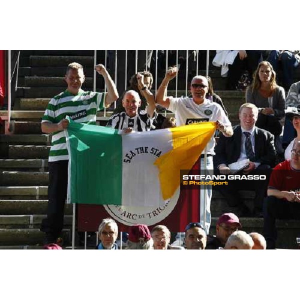 Irish supporters of Sea the Stars Paris Longchamp, 4th oct. 2009 ph. Stefano Grasso