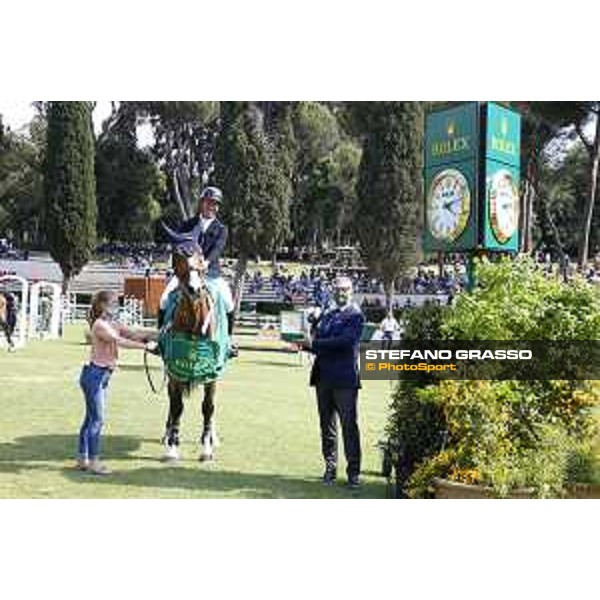 CSIO of Roma - David Will on C Vier 2 wins the Rolex Grand Prix Rome - Roma, Piazza di Siena - 30 May 2021 - ph.Stefano Grasso
