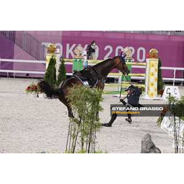 Tokyo 2020 Olympic Games - Show Jumping 1st Qualifier - Alberto Michan on Cosa Nostra Tokyo, Equestrian Park - 03 August 2021 Ph. Stefano Grasso