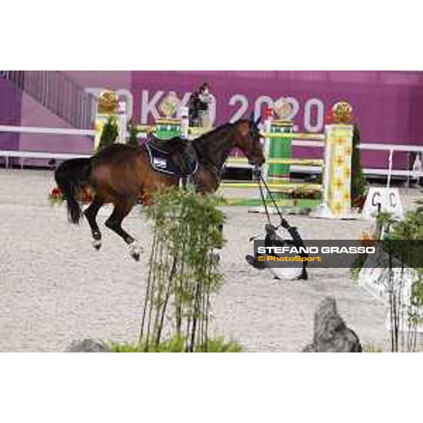 Tokyo 2020 Olympic Games - Show Jumping 1st Qualifier - Alberto Michan on Cosa Nostra Tokyo, Equestrian Park - 03 August 2021 Ph. Stefano Grasso