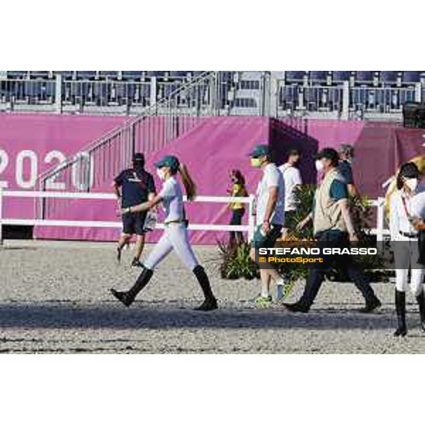 Tokyo 2020 Olympic Games - Show Jumping 1st Qualifier - Course Walking Tokyo, Equestrian Park - 03 August 2021 Ph. Stefano Grasso
