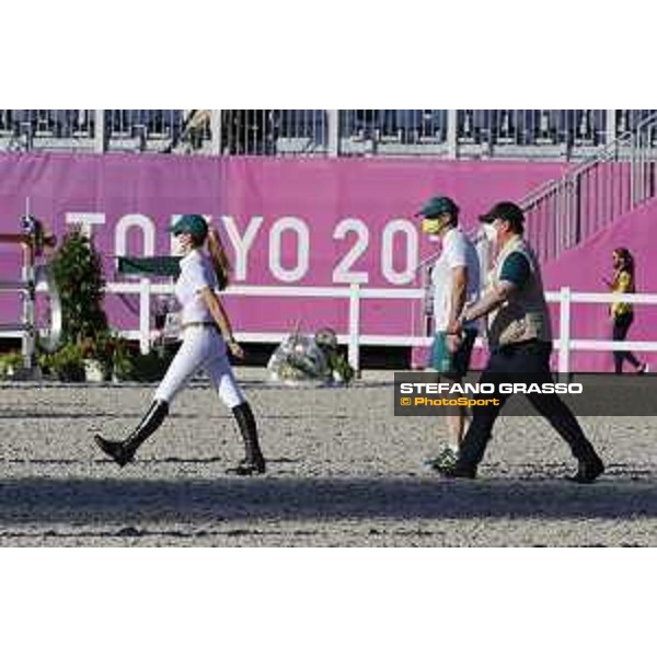 Tokyo 2020 Olympic Games - Show Jumping 1st Qualifier - Course Walking Tokyo, Equestrian Park - 03 August 2021 Ph. Stefano Grasso