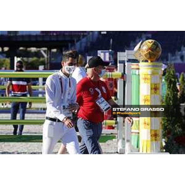 Tokyo 2020 Olympic Games - Show Jumping 1st Qualifier - Course Walking Tokyo, Equestrian Park - 03 August 2021 Ph. Stefano Grasso