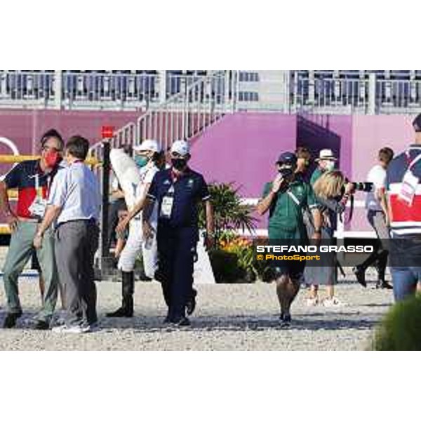 Tokyo 2020 Olympic Games - Show Jumping 1st Qualifier - Course Walking Tokyo, Equestrian Park - 03 August 2021 Ph. Stefano Grasso