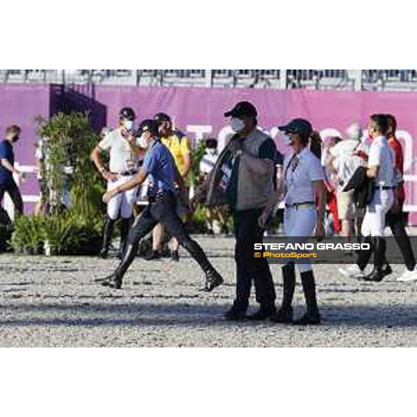 Tokyo 2020 Olympic Games - Show Jumping 1st Qualifier - Course Walking Tokyo, Equestrian Park - 03 August 2021 Ph. Stefano Grasso