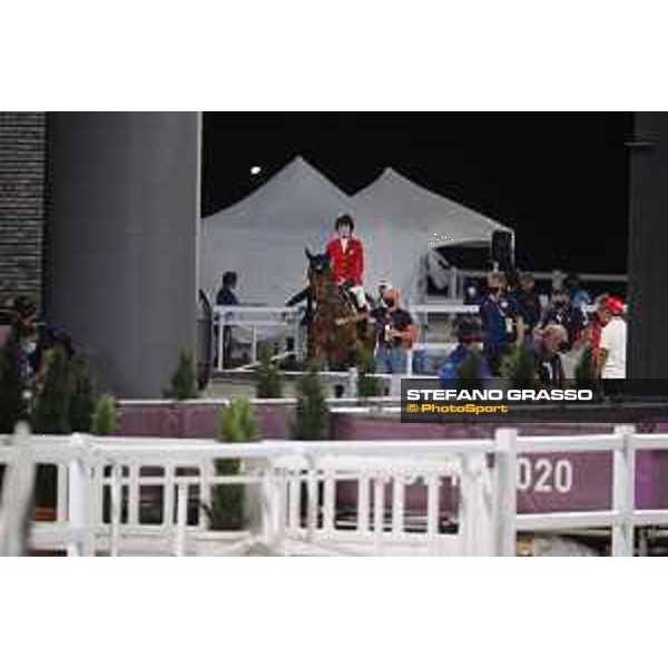 Tokyo 2020 Olympic Games - Show Jumping 1st Qualifier - Jessica Springsteen on Don Juan van de Donkhoeve Tokyo, Equestrian Park - 03 August 2021 Ph. Stefano Grasso