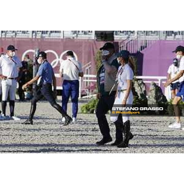 Tokyo 2020 Olympic Games - Show Jumping 1st Qualifier - Course Walking Tokyo, Equestrian Park - 03 August 2021 Ph. Stefano Grasso