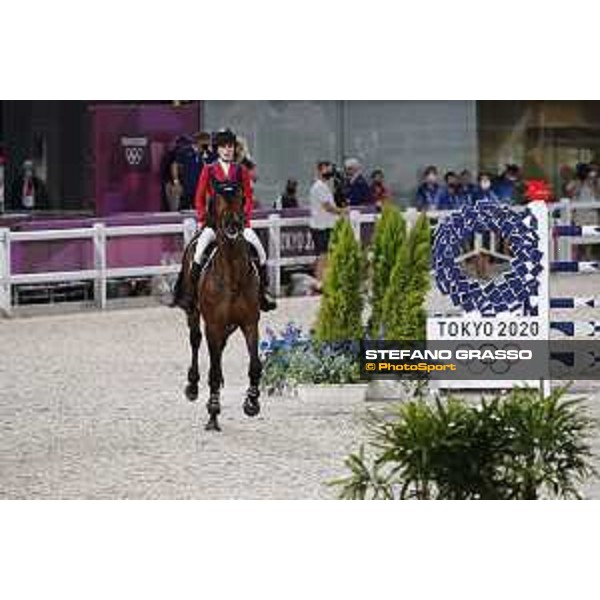 Tokyo 2020 Olympic Games - Show Jumping 1st Qualifier - Jessica Springsteen on Don Juan van de Donkhoeve Tokyo, Equestrian Park - 03 August 2021 Ph. Stefano Grasso