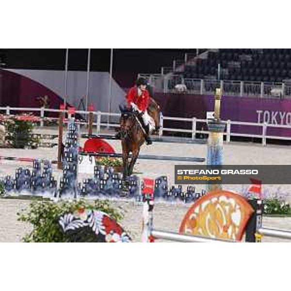 Tokyo 2020 Olympic Games - Show Jumping 1st Qualifier - Jessica Springsteen on Don Juan van de Donkhoeve Tokyo, Equestrian Park - 03 August 2021 Ph. Stefano Grasso
