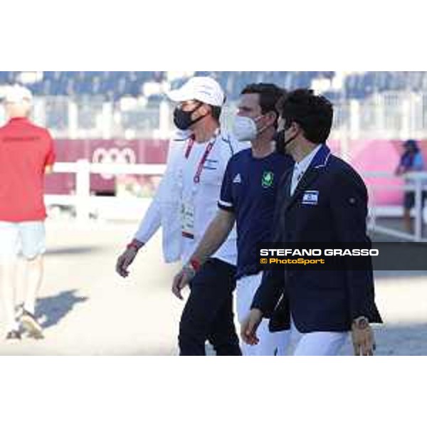 Tokyo 2020 Olympic Games - Show Jumping 1st Qualifier - Course Walking Tokyo, Equestrian Park - 03 August 2021 Ph. Stefano Grasso