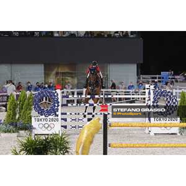 Tokyo 2020 Olympic Games - Show Jumping 1st Qualifier - Jessica Springsteen on Don Juan van de Donkhoeve Tokyo, Equestrian Park - 03 August 2021 Ph. Stefano Grasso