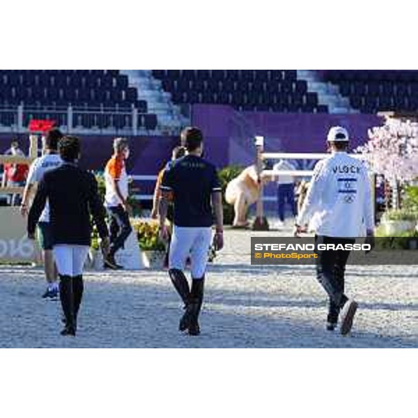 Tokyo 2020 Olympic Games - Show Jumping 1st Qualifier - Course Walking Tokyo, Equestrian Park - 03 August 2021 Ph. Stefano Grasso
