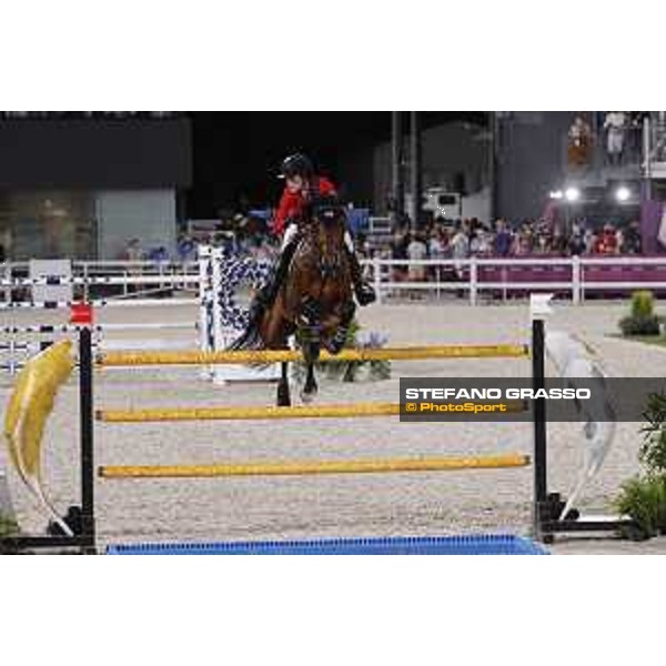Tokyo 2020 Olympic Games - Show Jumping 1st Qualifier - Jessica Springsteen on Don Juan van de Donkhoeve Tokyo, Equestrian Park - 03 August 2021 Ph. Stefano Grasso