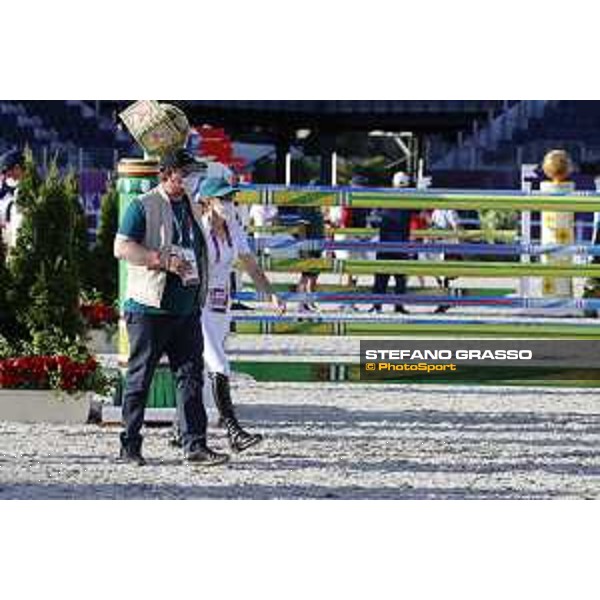 Tokyo 2020 Olympic Games - Show Jumping 1st Qualifier - Course Walking Tokyo, Equestrian Park - 03 August 2021 Ph. Stefano Grasso
