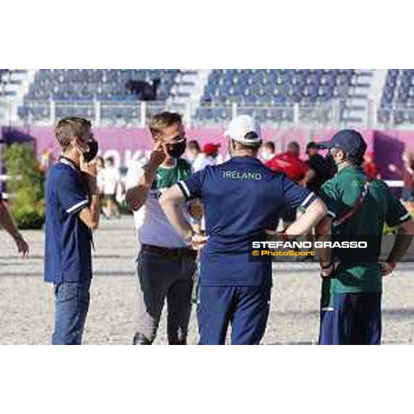 Tokyo 2020 Olympic Games - Show Jumping 1st Qualifier - Course Walking Tokyo, Equestrian Park - 03 August 2021 Ph. Stefano Grasso