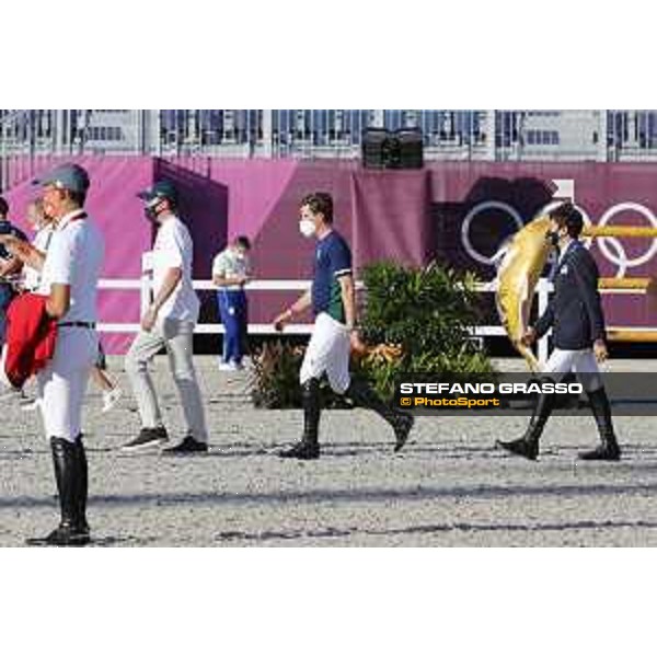 Tokyo 2020 Olympic Games - Show Jumping 1st Qualifier - Course Walking Tokyo, Equestrian Park - 03 August 2021 Ph. Stefano Grasso