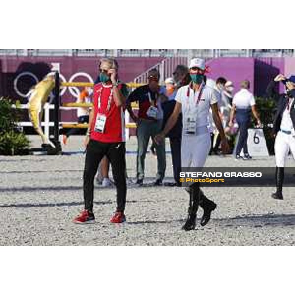 Tokyo 2020 Olympic Games - Show Jumping 1st Qualifier - Course Walking Tokyo, Equestrian Park - 03 August 2021 Ph. Stefano Grasso