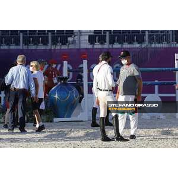 Tokyo 2020 Olympic Games - Show Jumping 1st Qualifier - Course Walking Tokyo, Equestrian Park - 03 August 2021 Ph. Stefano Grasso