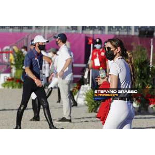 Tokyo 2020 Olympic Games - Show Jumping 1st Qualifier - Course Walking Tokyo, Equestrian Park - 03 August 2021 Ph. Stefano Grasso