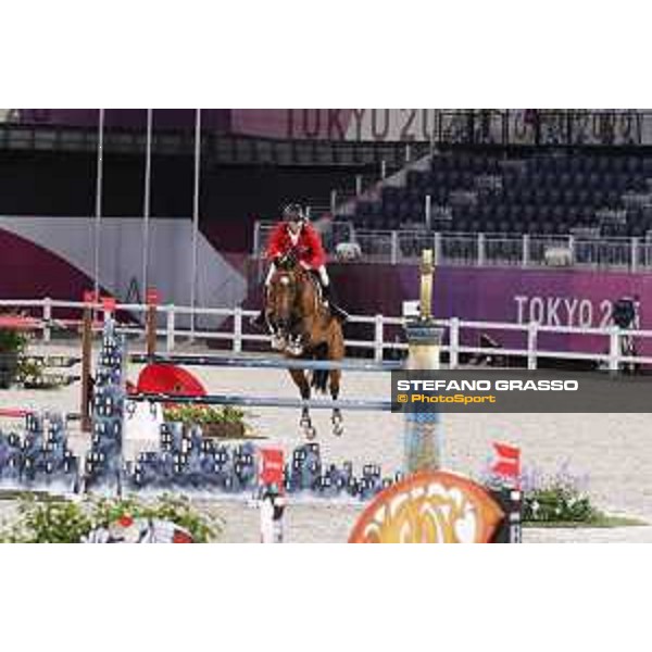 Tokyo 2020 Olympic Games - Show Jumping 1st Qualifier - Niels Bruynseels on Delux van T & L Tokyo, Equestrian Park - 03 August 2021 Ph. Stefano Grasso