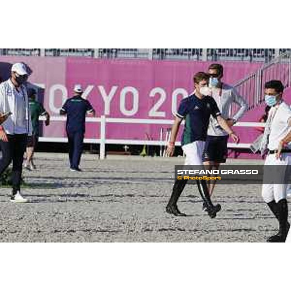 Tokyo 2020 Olympic Games - Show Jumping 1st Qualifier - Course Walking Tokyo, Equestrian Park - 03 August 2021 Ph. Stefano Grasso