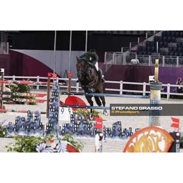 Tokyo 2020 Olympic Games - Show Jumping 1st Qualifier - Abdelkebir Ouaddar on Istanbull v.h Ooievaarshof Tokyo, Equestrian Park - 03 August 2021 Ph. Stefano Grasso