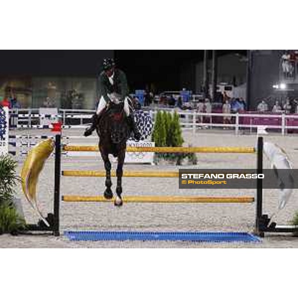Tokyo 2020 Olympic Games - Show Jumping 1st Qualifier - Abdelkebir Ouaddar on Istanbull v.h Ooievaarshof Tokyo, Equestrian Park - 03 August 2021 Ph. Stefano Grasso