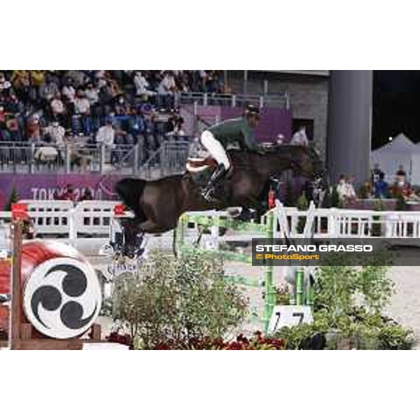 Tokyo 2020 Olympic Games - Show Jumping 1st Qualifier - Abdelkebir Ouaddar on Istanbull v.h Ooievaarshof Tokyo, Equestrian Park - 03 August 2021 Ph. Stefano Grasso