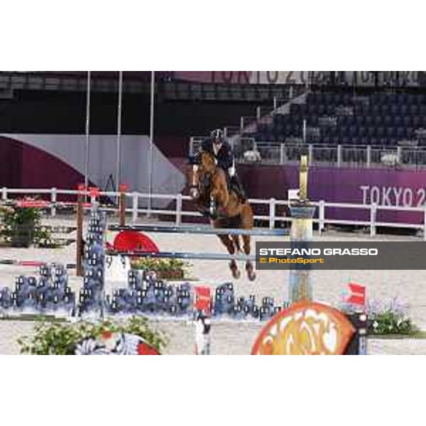 Tokyo 2020 Olympic Games - Show Jumping 1st Qualifier - Emanuele Gaudiano on Chalou Tokyo, Equestrian Park - 03 August 2021 Ph. Stefano Grasso