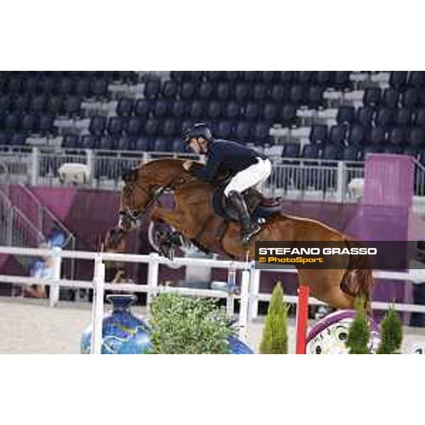 Tokyo 2020 Olympic Games - Show Jumping 1st Qualifier - Emanuele Gaudiano on Chalou Tokyo, Equestrian Park - 03 August 2021 Ph. Stefano Grasso