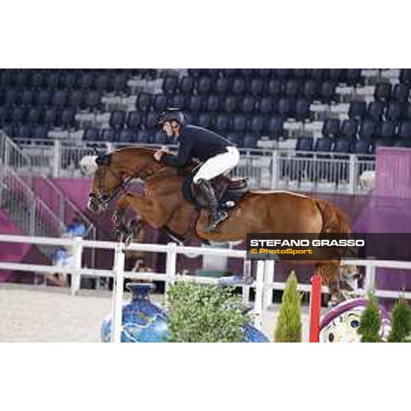 Tokyo 2020 Olympic Games - Show Jumping 1st Qualifier - Emanuele Gaudiano on Chalou Tokyo, Equestrian Park - 03 August 2021 Ph. Stefano Grasso