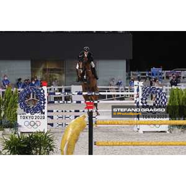 Tokyo 2020 Olympic Games - Show Jumping 1st Qualifier - Emanuele Gaudiano on Chalou Tokyo, Equestrian Park - 03 August 2021 Ph. Stefano Grasso