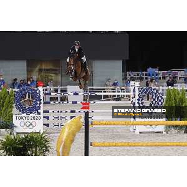 Tokyo 2020 Olympic Games - Show Jumping 1st Qualifier - Emanuele Gaudiano on Chalou Tokyo, Equestrian Park - 03 August 2021 Ph. Stefano Grasso