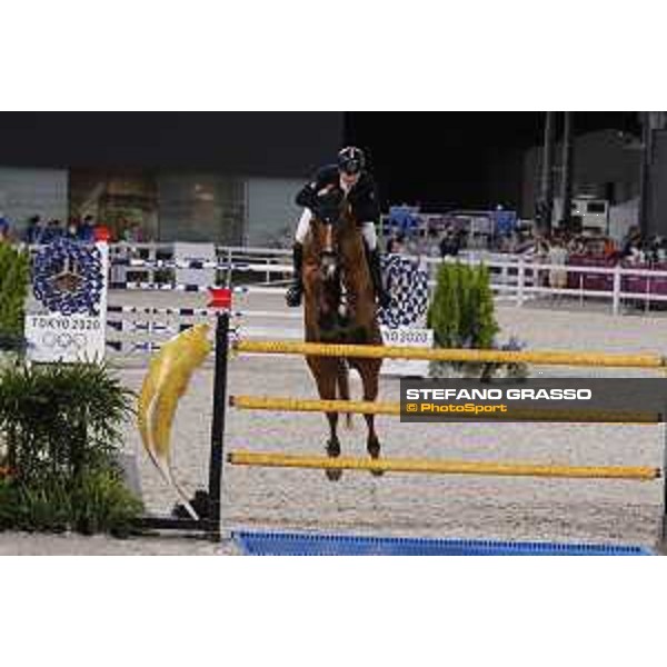 Tokyo 2020 Olympic Games - Show Jumping 1st Qualifier - Emanuele Gaudiano on Chalou Tokyo, Equestrian Park - 03 August 2021 Ph. Stefano Grasso
