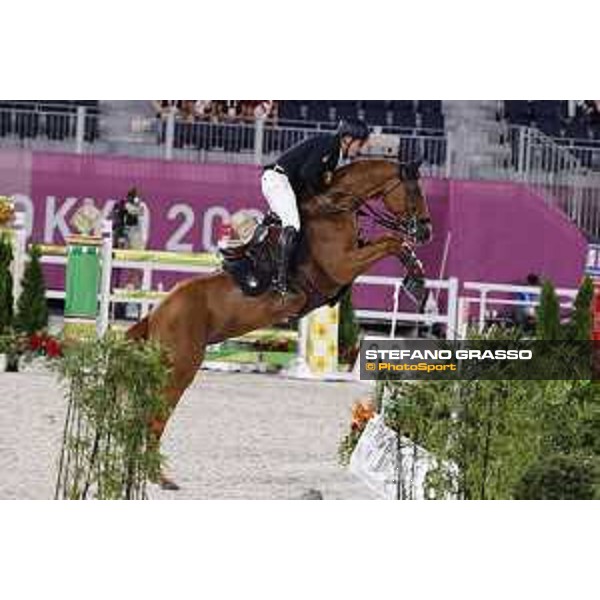 Tokyo 2020 Olympic Games - Show Jumping 1st Qualifier - Emanuele Gaudiano on Chalou Tokyo, Equestrian Park - 03 August 2021 Ph. Stefano Grasso