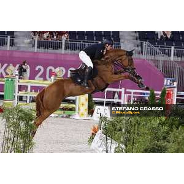Tokyo 2020 Olympic Games - Show Jumping 1st Qualifier - Emanuele Gaudiano on Chalou Tokyo, Equestrian Park - 03 August 2021 Ph. Stefano Grasso