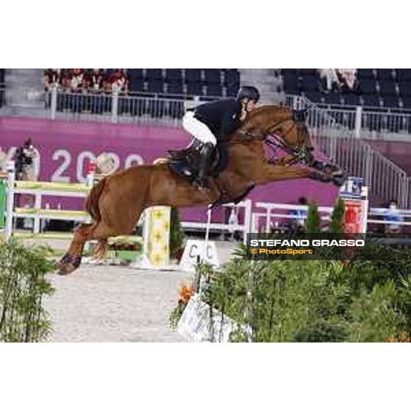 Tokyo 2020 Olympic Games - Show Jumping 1st Qualifier - Emanuele Gaudiano on Chalou Tokyo, Equestrian Park - 03 August 2021 Ph. Stefano Grasso