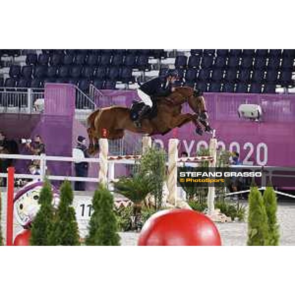 Tokyo 2020 Olympic Games - Show Jumping 1st Qualifier - Emanuele Gaudiano on Chalou Tokyo, Equestrian Park - 03 August 2021 Ph. Stefano Grasso