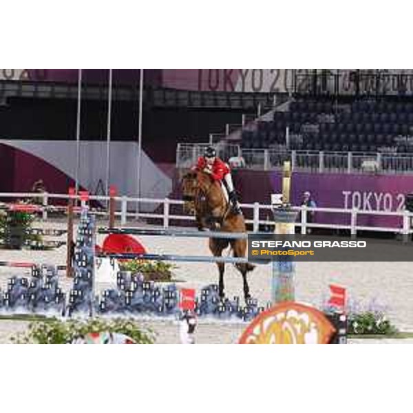 Tokyo 2020 Olympic Games - Show Jumping 1st Qualifier - Kent Farrington on Gazelle Tokyo, Equestrian Park - 03 August 2021 Ph. Stefano Grasso