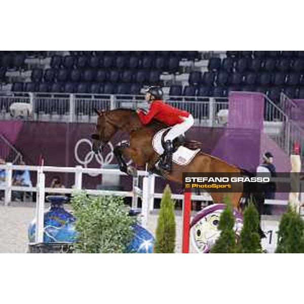 Tokyo 2020 Olympic Games - Show Jumping 1st Qualifier - Kent Farrington on Gazelle Tokyo, Equestrian Park - 03 August 2021 Ph. Stefano Grasso