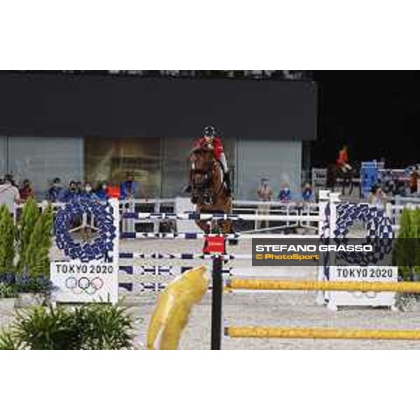 Tokyo 2020 Olympic Games - Show Jumping 1st Qualifier - Kent Farrington on Gazelle Tokyo, Equestrian Park - 03 August 2021 Ph. Stefano Grasso