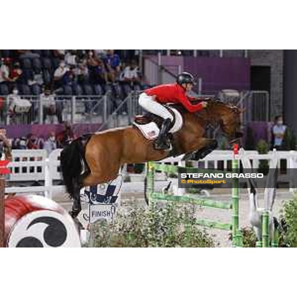 Tokyo 2020 Olympic Games - Show Jumping 1st Qualifier - Kent Farrington on Gazelle Tokyo, Equestrian Park - 03 August 2021 Ph. Stefano Grasso