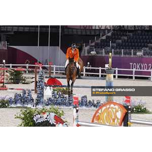 Tokyo 2020 Olympic Games - Show Jumping 1st Qualifier - Marc Houtzager on Dante Tokyo, Equestrian Park - 03 August 2021 Ph. Stefano Grasso